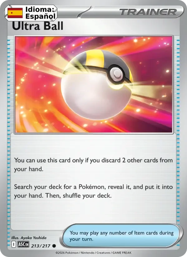 Ultra Ball (213) — Ascended Heroes