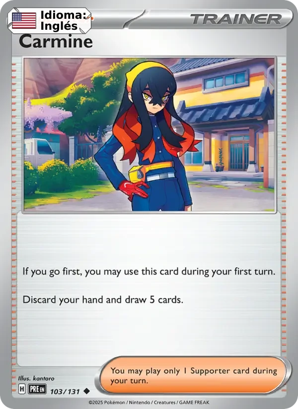 Carmine (103) — Prismatic Evolutions
