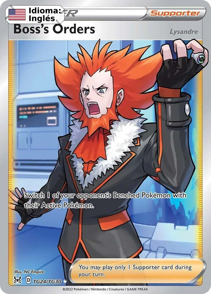 Boss's Orders (TG24) — Lost Origin Trainer Gallery