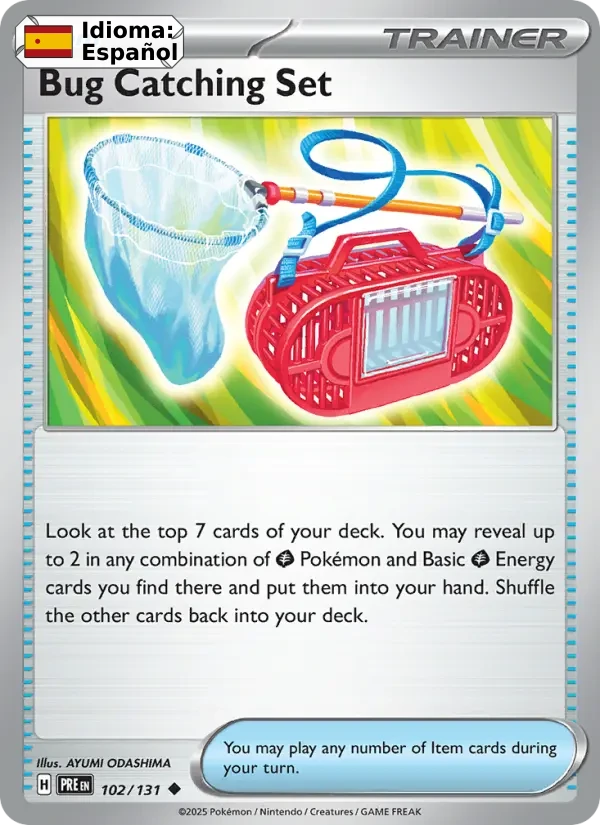 Bug Catching Set (102) — Prismatic Evolutions