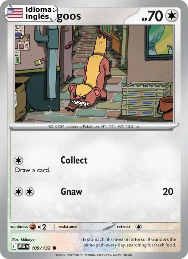 Yungoos (109) — Mega Evolution
