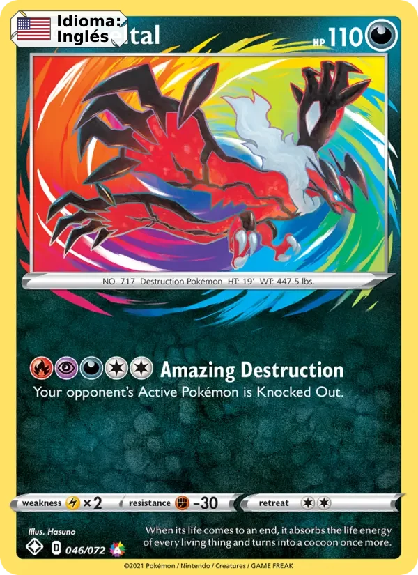 Yveltal (46) — Shining Fates
