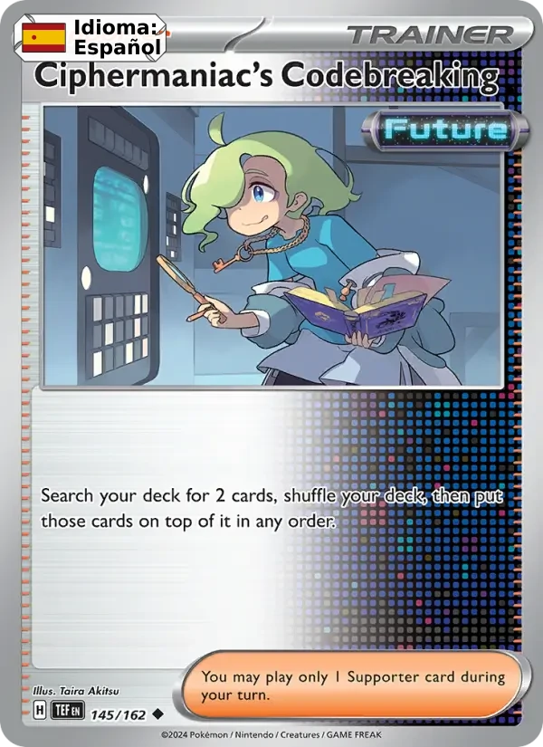 Ciphermaniac's Codebreaking (145) — Temporal Forces
