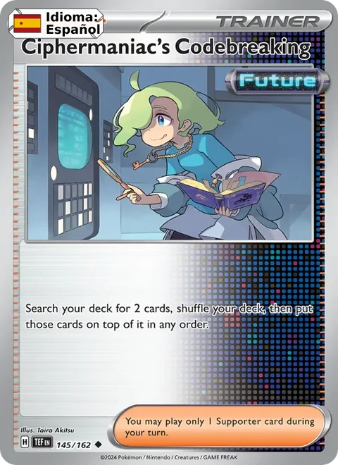 Ciphermaniac's Codebreaking (145) — Temporal Forces