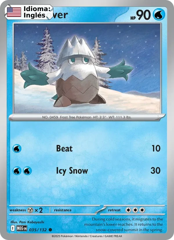 Snover (035) — Mega Evolution