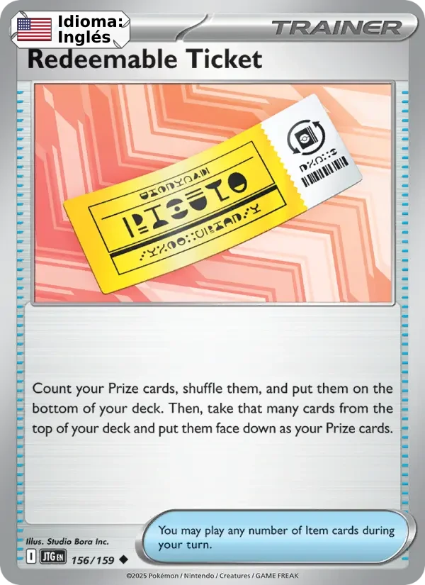 Redeemable Ticket (156) — Journey Together