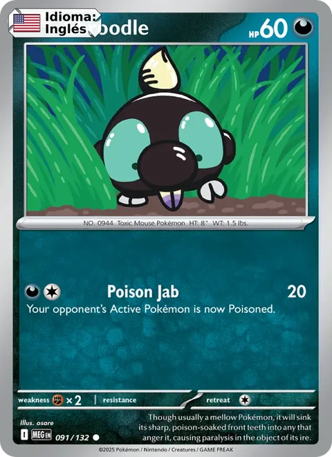 Shroodle (091) — Mega Evolution