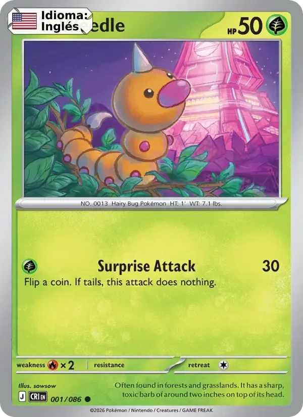 Weedle (001) — Chaos Rising