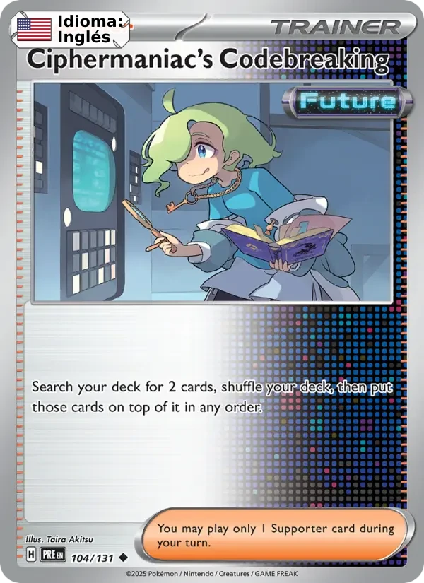 Ciphermaniac's Codebreaking (104) — Prismatic Evolutions