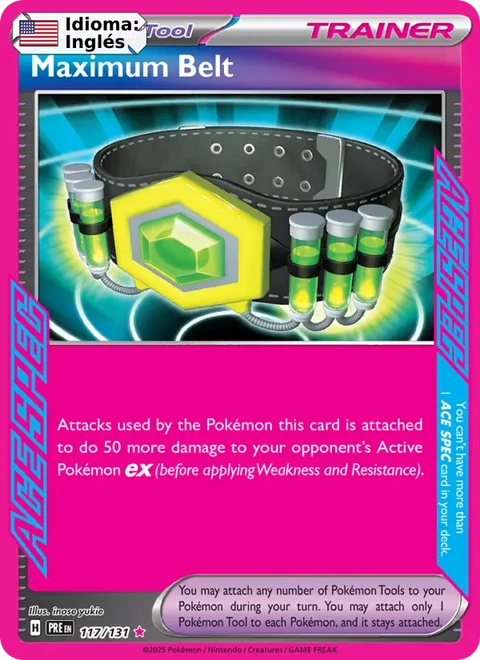 Maximum Belt (117) — Prismatic Evolutions