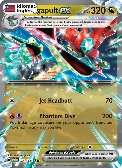 Dragapult ex (073) — Prismatic Evolutions