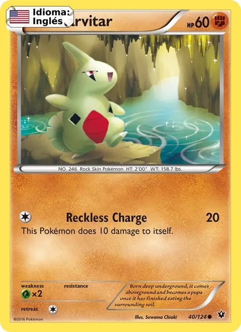 Larvitar (40) — Fates Collide