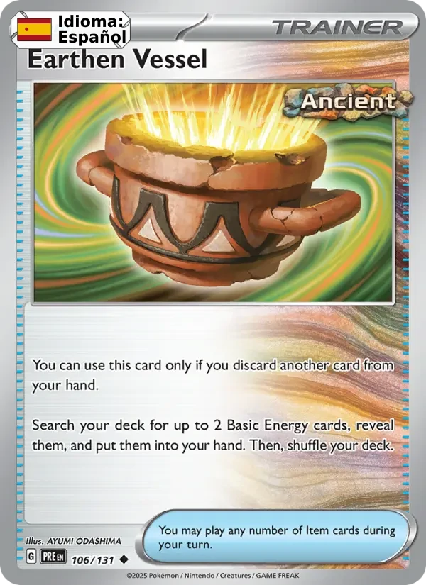Earthen Vessel (106) — Prismatic Evolutions