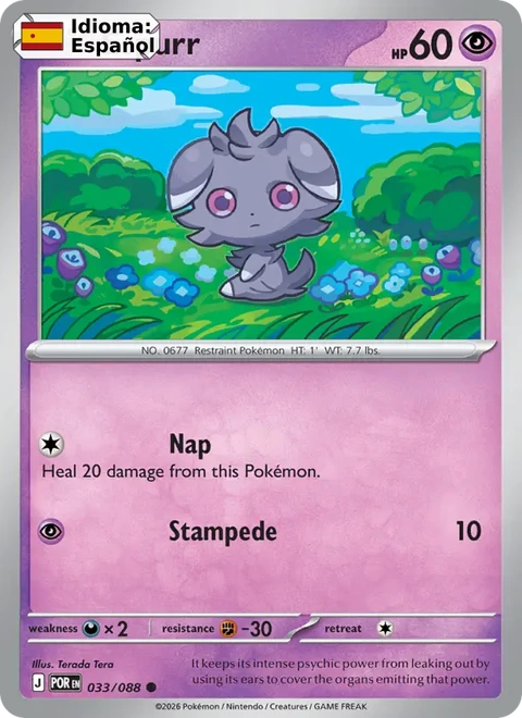 Espurr (033) — Perfect Order