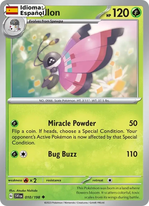 Vivillon (010) — Scarlet & Violet