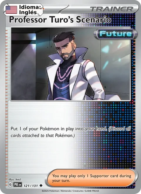 Professor Turo's Scenario (121) — Prismatic Evolutions