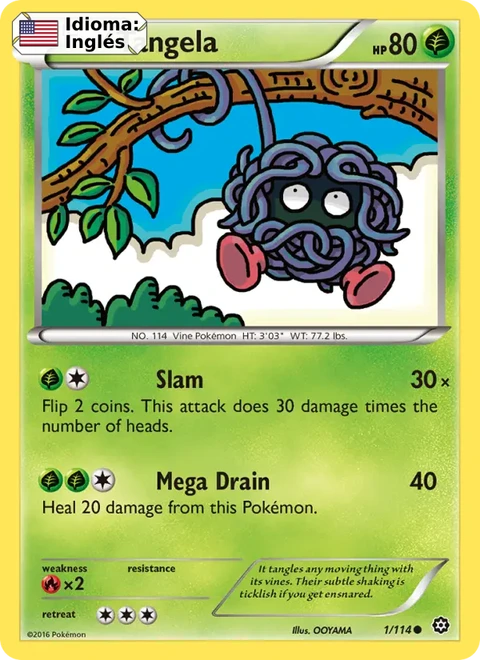 Tangela (1) — Steam Siege