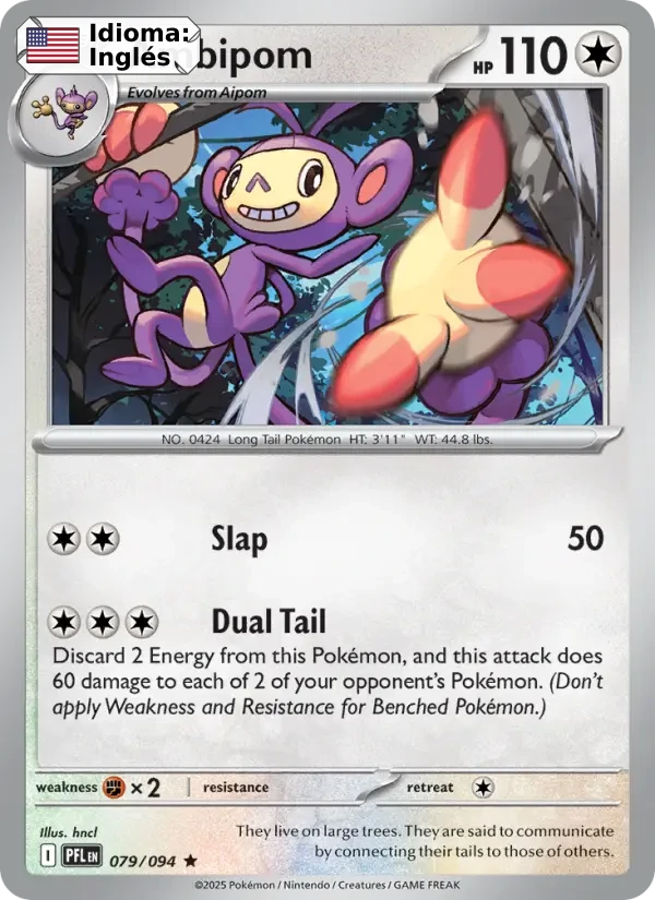 Ambipom (079) — Phantasmal Flames