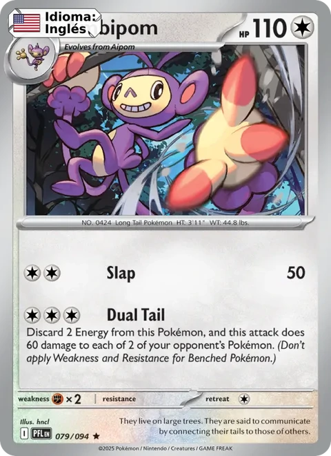 Ambipom (079) — Phantasmal Flames