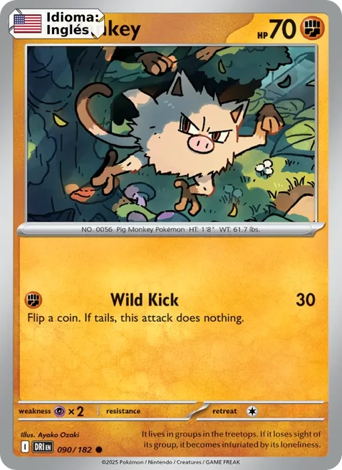Mankey (090) — Destined Rivals