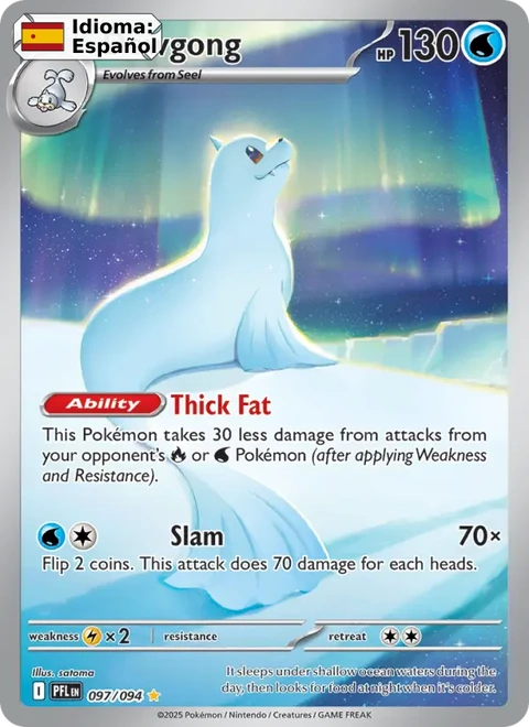 Dewgong (097) — Phantasmal Flames