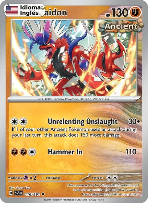 Koraidon (116) — Surging Sparks
