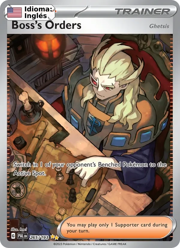 Boss's Orders (265) — Paldea Evolved