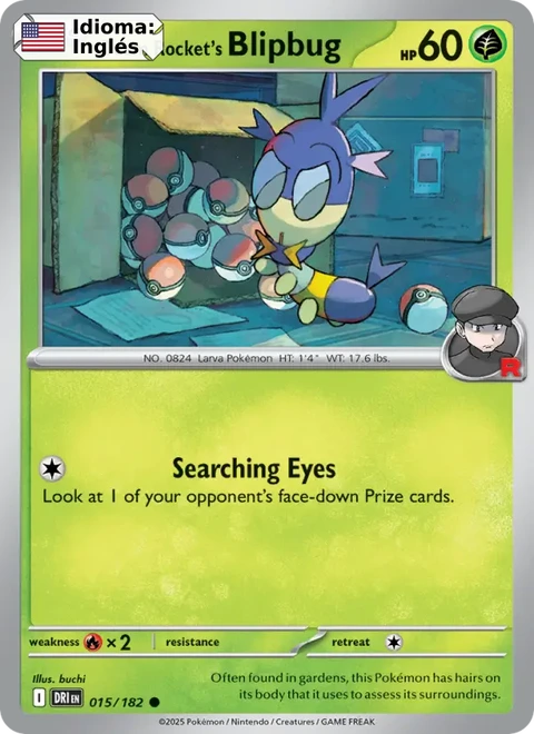 Team Rocket's Blipbug (015) — Destined Rivals