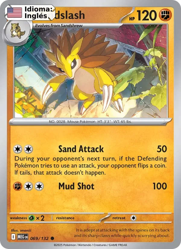 Sandslash (069) — Mega Evolution