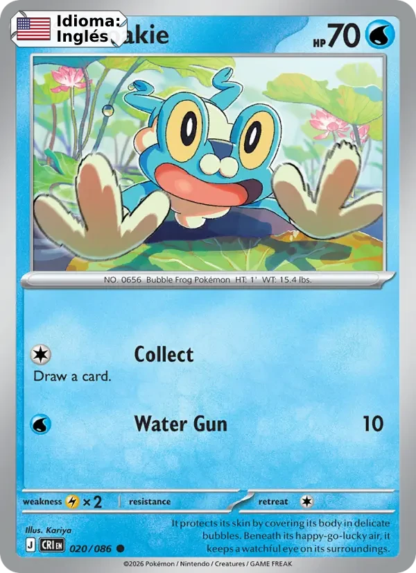 Froakie (020) — Chaos Rising
