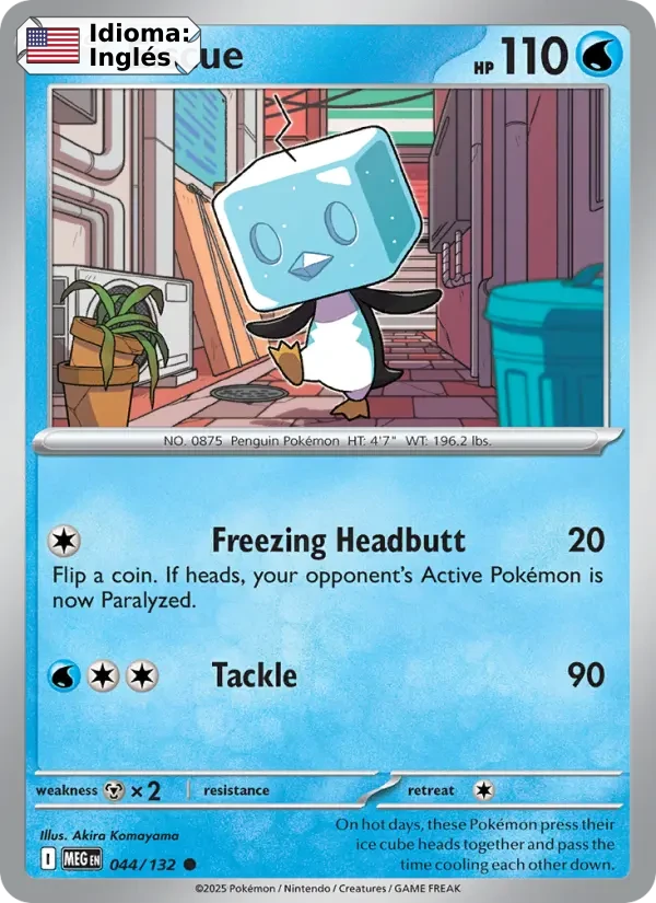 Eiscue (044) — Mega Evolution