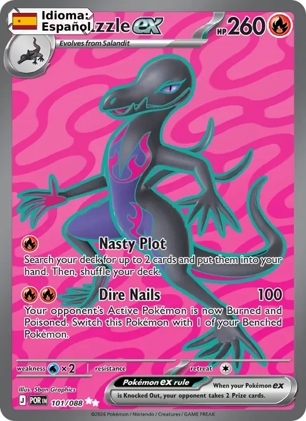 Salazzle ex (101) — Perfect Order