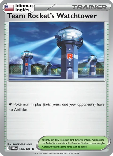 Team Rocket's Watchtower (180) — Destined Rivals