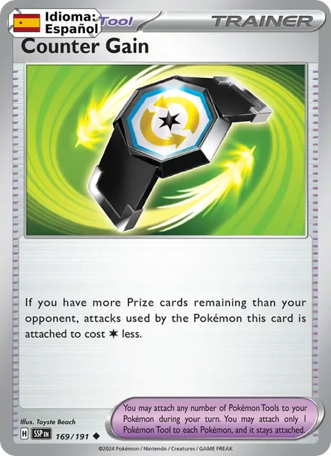 Counter Gain (169) — Surging Sparks