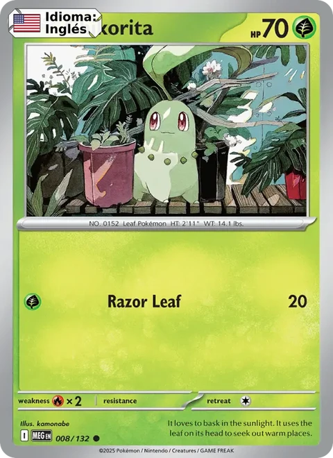 Chikorita (008) — Mega Evolution