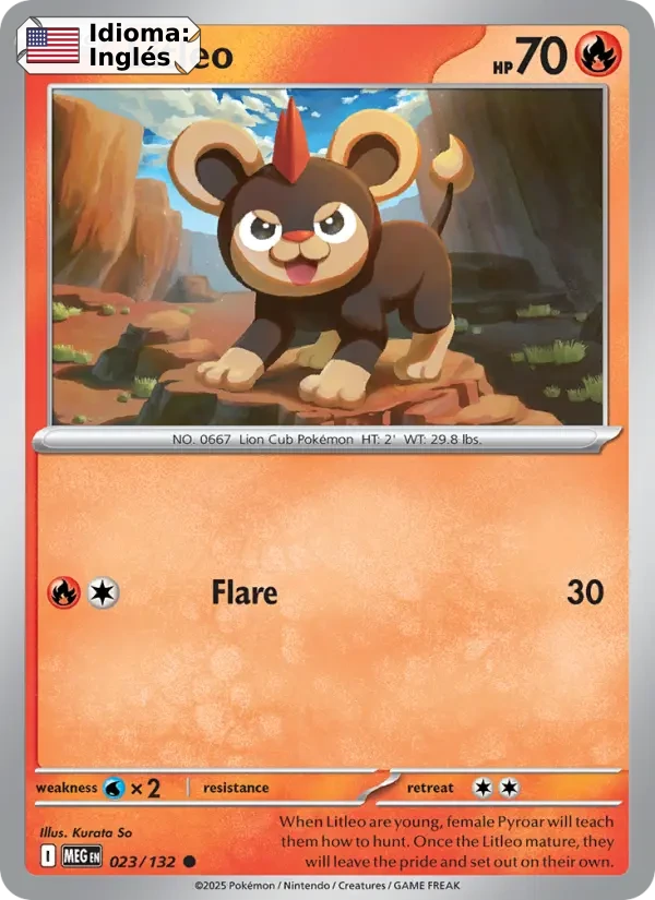 Litleo (023) — Mega Evolution