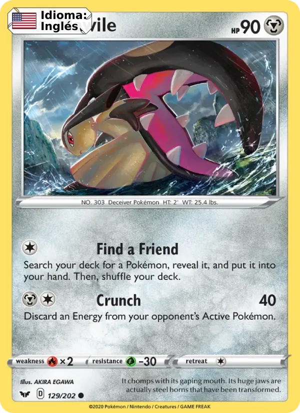 Mawile (129) — Sword & Shield