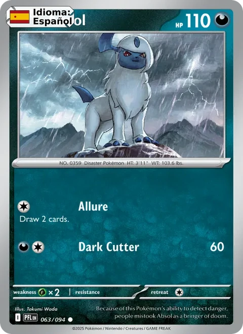 Absol (063) — Phantasmal Flames