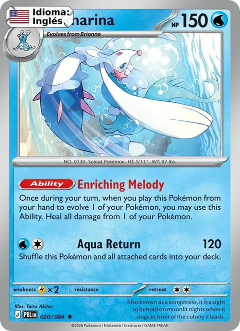 Primarina (020) — Pitch Black