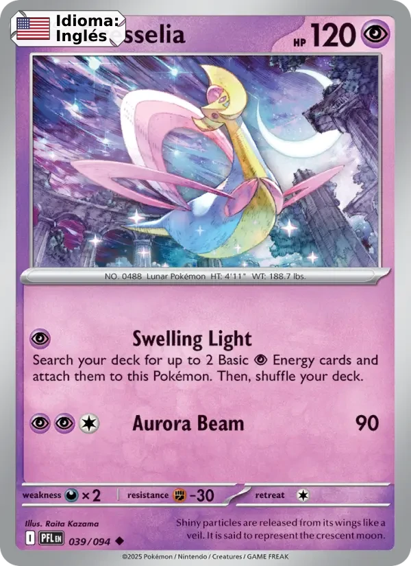 Cresselia (039) — Phantasmal Flames