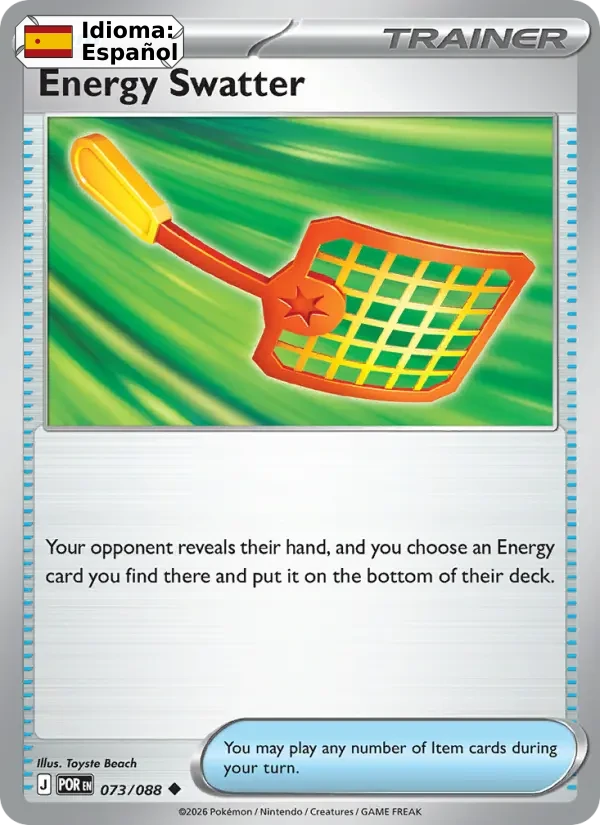 Energy Swatter (073) — Perfect Order