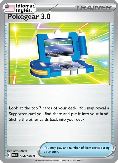 Pokégear 3.0 (084) — Black Bolt
