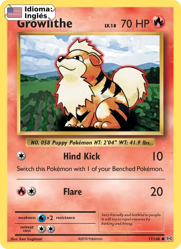 Growlithe (17) — Evolutions
